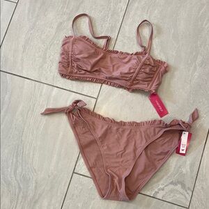 Xhileration bikini swimsuit size XL 12/14 NWT